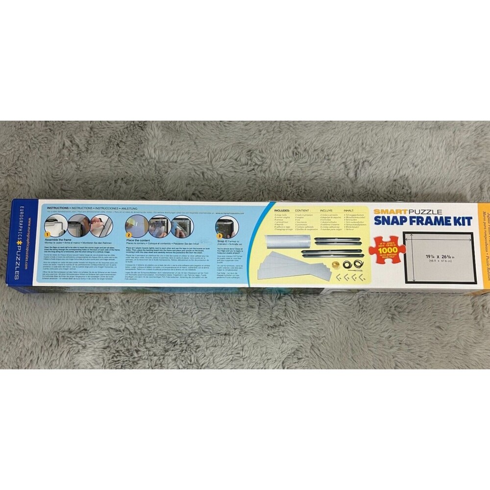 SMART PUZZLE Aluminum Snap Frame Kit - 20"x 27" - Eurographics - New in … - Picture 4 of 9